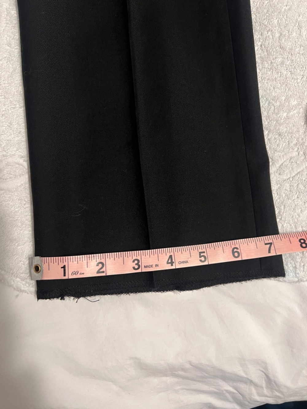 Slim Black Dress Pants for Men - Tailored Comfort - Picture 9 of 9